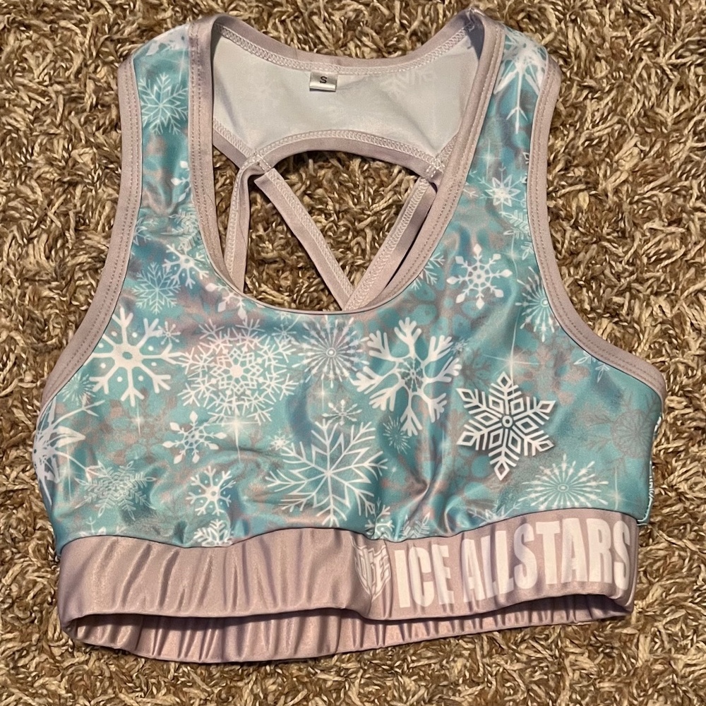 ICE Allstars Snowflake Sports Bra